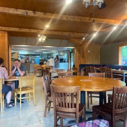 Inside restaurant
