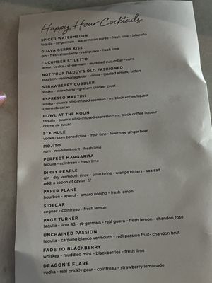 Menu photo 6 STK Steakhouse Miami Beach, FL Menu photo 6 STK Steakhouse Miami Beach, FL