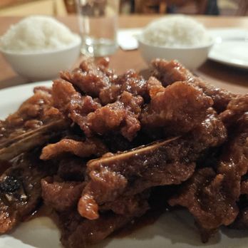 Ocean Delight Seafood Restaurant - 1-19-25. Close-up of the Peking Spareribs - Dim Sum Near Me - San Jose, California Ocean Delight Seafood Restaurant - 1-19-25. Close-up of the Peking Spareribs - Dim Sum Near Me - San Jose, California
