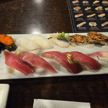 Tomikawa Japanese Restaurant - The nigiri offered for $40 all you can eat was a great selection - Japanese Near Me - Pasadena, California