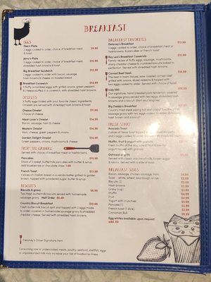 Menu photo 1 Delaney’s Diner Groveport, OH