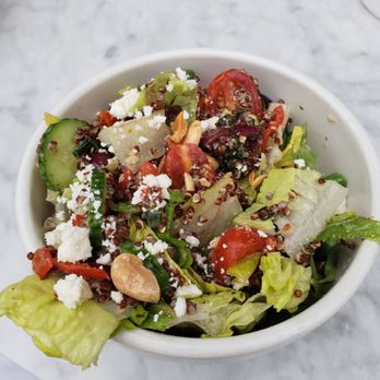 True Food Kitchen - Half of the Mediterranean salad, very good - New American Near Me - Boca Raton, Florida True Food Kitchen - Half of the Mediterranean salad, very good - New American Near Me - Boca Raton, Florida