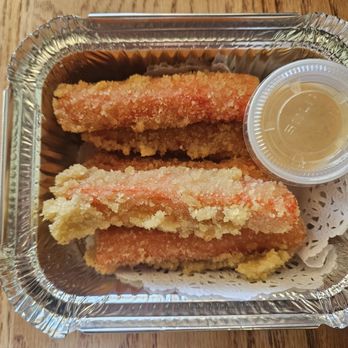 The MJ’s Kitchen - Crispy Fried Crab sticks - Asian Fusion Near Me - Selden, New York
