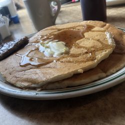 Pancakes and sausage