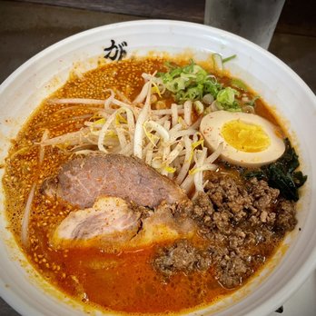Ganko Ittetsu Ramen - Gankara (spicy) miso - Ramen Near Me - Brookline, Massachusetts Ganko Ittetsu Ramen - Gankara (spicy) miso - Ramen Near Me - Brookline, Massachusetts