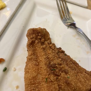 Batter & Berries - Fried fish a la cart so good came with hot honey mustard - Breakfast & Brunch Near Me - Chicago, Illinois