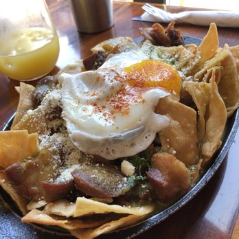 Escala - Pork Belly Chilaquiles - Colombian Near Me - Los Angeles, California Escala - Pork Belly Chilaquiles - Colombian Near Me - Los Angeles, California