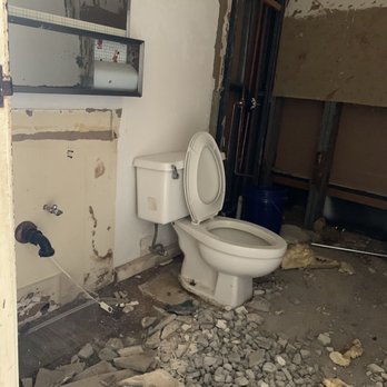 Fu Xin Construction - Bathroom renovation beginning - General Contractors Near Me