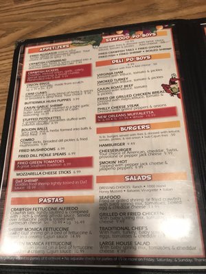 Menu photo 7 Crawdaddy's Kitchen Shreveport, LA