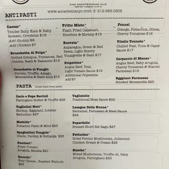 Osteria Accademia - Italian Near Me - New York, New York Osteria Accademia - Italian Near Me - New York, New York
