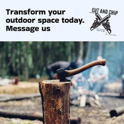 Cut And Chip Tree Service - Message or Email us for a completely free NO-Hassle quote for tree trimming and services you may need!
