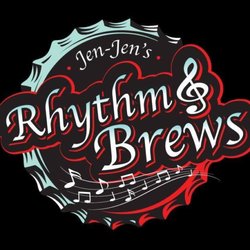 Jen-Jen's Rhythm N Brews - Jen-Jen's Rhythm N Brews sign