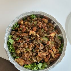 Halal Gyro Express - Chicken and lamb over rice