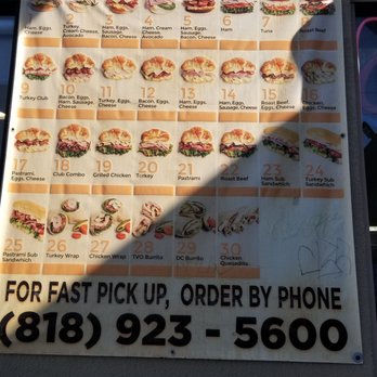 DC Donut Cafe - Sandwich selection. Recommend the pastrami or turkey on croissant- add avocado - Donuts Near Me - San Fernando, California DC Donut Cafe - Sandwich selection. Recommend the pastrami or turkey on croissant- add avocado - Donuts Near Me - San Fernando, California