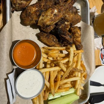 Twin Peaks - Smoked wings and fries - New American Near Me - Oklahoma City, Oklahoma Twin Peaks - Smoked wings and fries - New American Near Me - Oklahoma City, Oklahoma