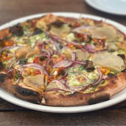 Diavola Pizzeria - Potato, Pesto, Corn Pizza