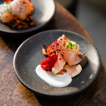 Broma - IG @annette.chew - Hamachi Crudo - New American Near Me - Mountain View, California