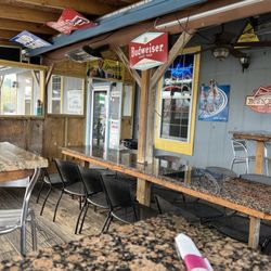 Bubba Jax Crab Shack - Front patio.