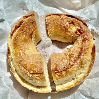 Bagel Bakery of Dublin - Cinnamon crunch with blueberry cream cheese - Bakeries Near Me - Dublin, California Bagel Bakery of Dublin - Cinnamon crunch with blueberry cream cheese - Bakeries Near Me - Dublin, California