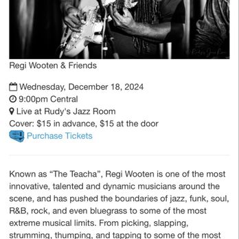 RUDY’S JAZZ ROOM - Updated July 2025 - 252 Photos & 221 Reviews - 809 ...