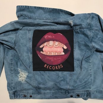 The Trend Machine - Custom denim jackets, distressed bleached and patched by us - Screen Printing/T-Shirt Printing Near Me The Trend Machine - Custom denim jackets, distressed bleached and patched by us - Screen Printing/T-Shirt Printing Near Me