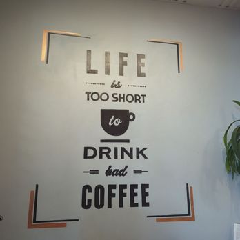 Republik Coffee - Wall slogan - Coffee & Tea Near Me - Pasadena, California Republik Coffee - Wall slogan - Coffee & Tea Near Me - Pasadena, California