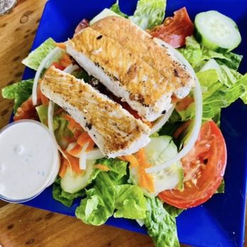 The Deep End Bar and Grill - Grilled Mahi-mahi - Breakfast & Brunch Near Me - Christiansted, Virgin Islands The Deep End Bar and Grill - Grilled Mahi-mahi - Breakfast & Brunch Near Me - Christiansted, Virgin Islands