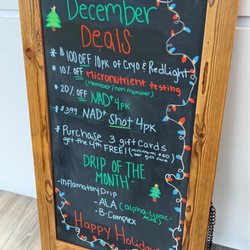 Restore Hyper Wellness - Some holiday specials