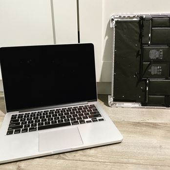Creative Techz - Replaced a Top Case on this MacBook Pro 2015. Fresh new batteries finally! - IT Services & Computer Repair Near Me Creative Techz - Replaced a Top Case on this MacBook Pro 2015. Fresh new batteries finally! - IT Services & Computer Repair Near Me