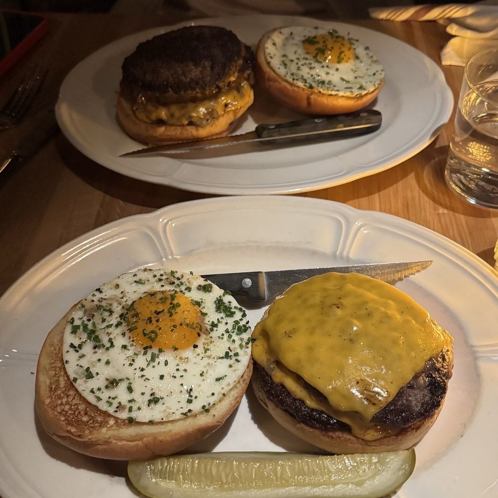 Au Cheval - Single Cheeseburger with egg - Bars Near Me - Chicago, Illinois Au Cheval - Single Cheeseburger with egg - Bars Near Me - Chicago, Illinois