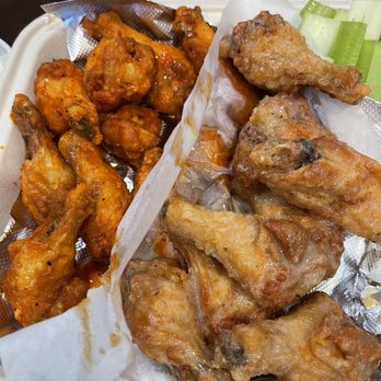 American Deli - Hot lemon pepper and garlic parm - Chicken Wings Near Me - Inglewood, California