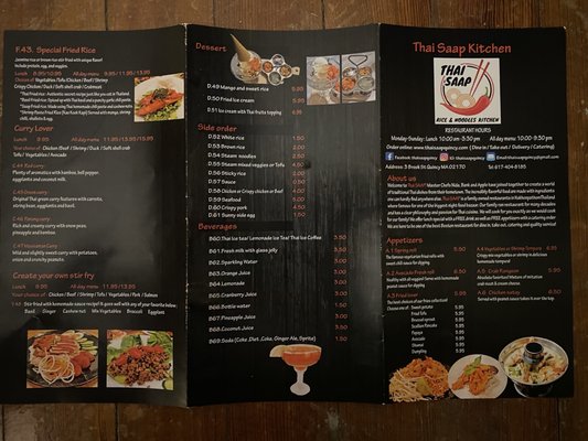 Menu photo 8 Thai Saap Noodles & Rice Kitchen Quincy, MA Menu photo 8 Thai Saap Noodles & Rice Kitchen Quincy, MA