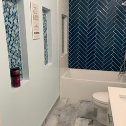 Those floor and wall tiles!