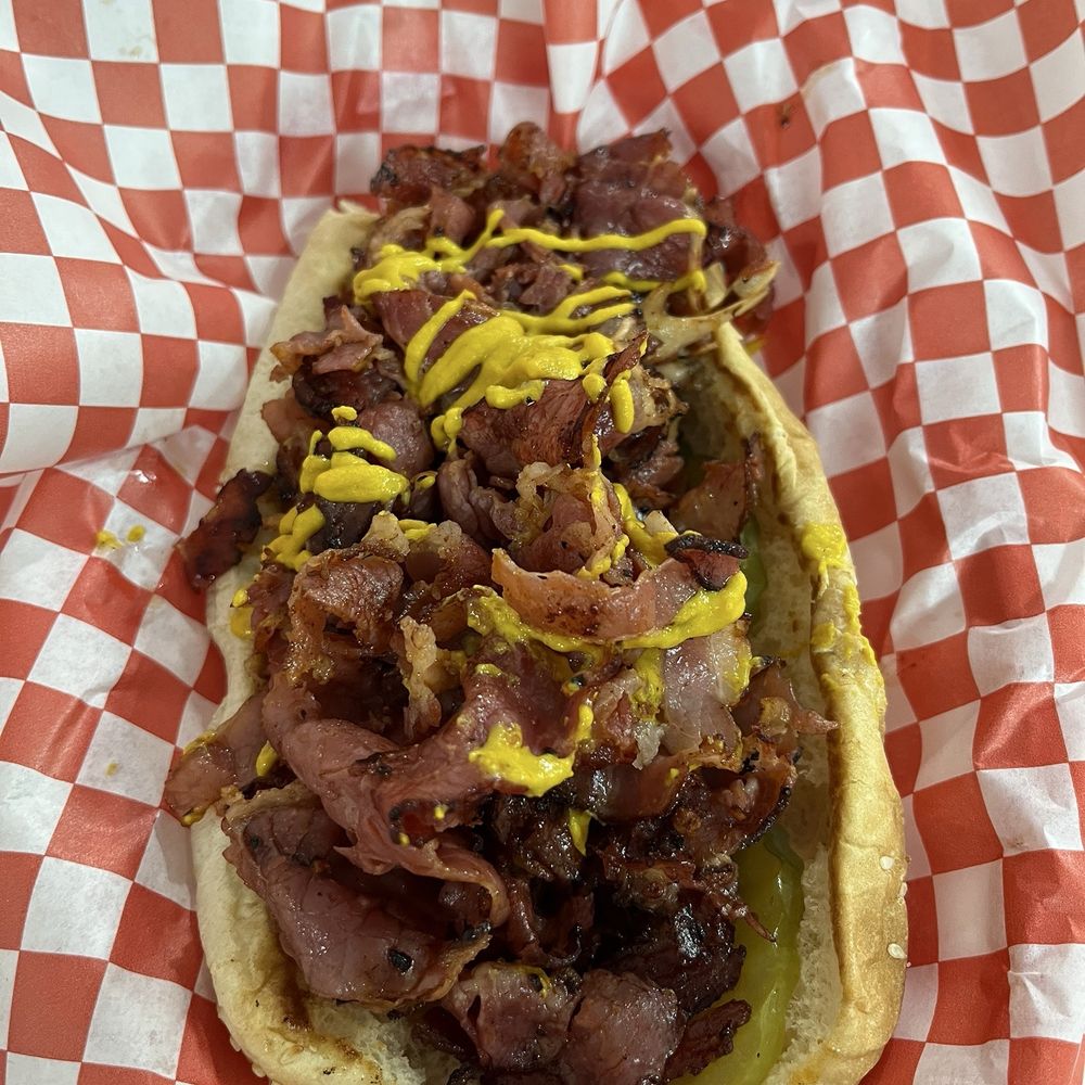 Triangle Drive In Burgers - Pastrami Sandwich combo with fries - Burgers Near Me - Clovis, California