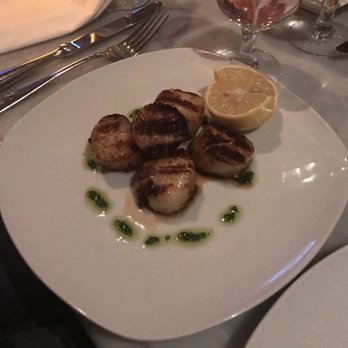 Halcyon - Scallops-very nicely cooked and generous serving - Seafood Near Me - Montclair, New Jersey Halcyon - Scallops-very nicely cooked and generous serving - Seafood Near Me - Montclair, New Jersey