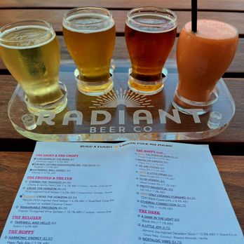 Radiant Beer Co. - Second flight - Breweries Near Me - Anaheim, California Radiant Beer Co. - Second flight - Breweries Near Me - Anaheim, California