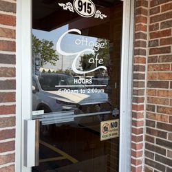 Cottage Cafe - Front door