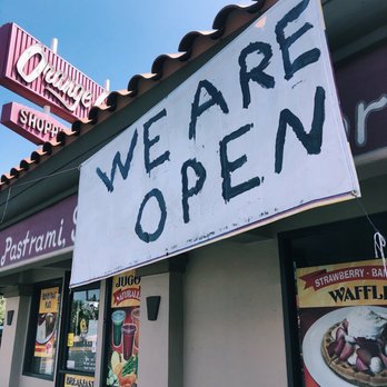 Dena Burgers - we are open sign - Burgers Near Me - Pasadena, California Dena Burgers - we are open sign - Burgers Near Me - Pasadena, California