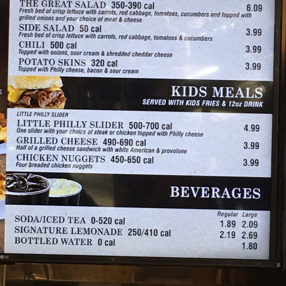 a menu for a restaurant a menu for a restaurant