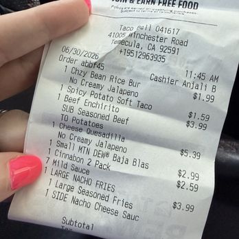 Taco Bell - Live Más Café - Order - Fast Food Near Me - Temecula, California Taco Bell - Live Más Café - Order - Fast Food Near Me - Temecula, California