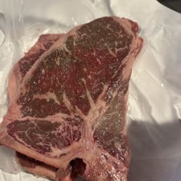 I sent my wife for fresh meat and this is what I got. I'm very disappointed. This looks like yesterday's meat I sent my wife for fresh meat and this is what I got. I'm very disappointed. This looks like yesterday's meat