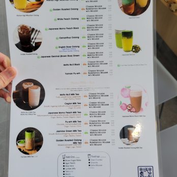 Motto Tea Cafe - Menu - Bubble Tea Near Me - San Gabriel, California