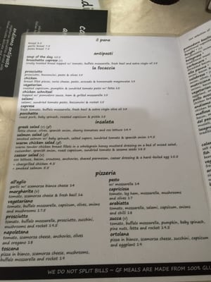 Menu photo 2 Cafe Andiamo Melbourne, VIC Menu photo 2 Cafe Andiamo Melbourne, VIC