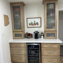 NB Home Construction - Our new coffee bar!