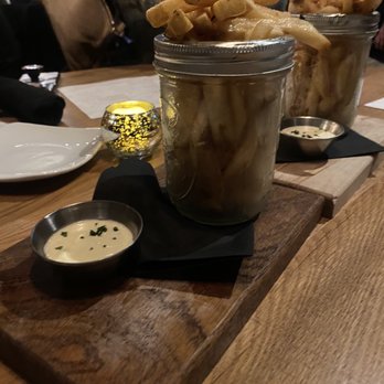 LouVino OTR - Duck fat fries with aioli - Wine Bars Near Me - Cincinnati, Ohio