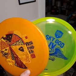 They sell thought space and disc mania among other top brands for disc golf