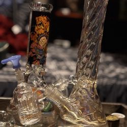 Cloud 9 - Bongs that were sold in this smoke shop.