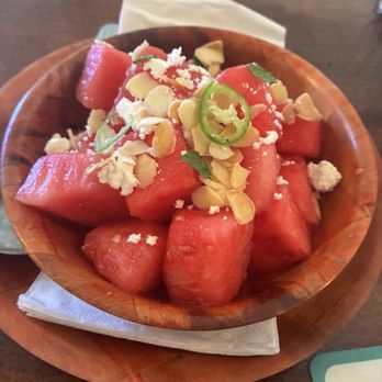 Lou’s - Barton Springs - Watermelon & Feta Salad - American Near Me - Austin, Texas Lou’s - Barton Springs - Watermelon & Feta Salad - American Near Me - Austin, Texas