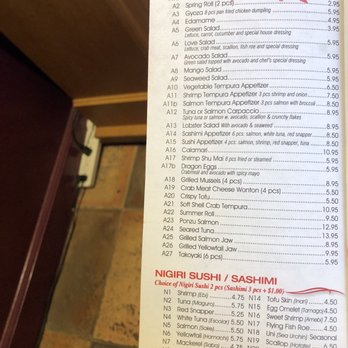 Love Sushi - To-go menu as of Jan 2020 - Japanese Near Me - Gaithersburg, Maryland Love Sushi - To-go menu as of Jan 2020 - Japanese Near Me - Gaithersburg, Maryland
