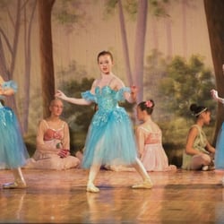 Newington Dance Center - Scene from Jane's original fairy tale, "The Legend of The Magical Forest"